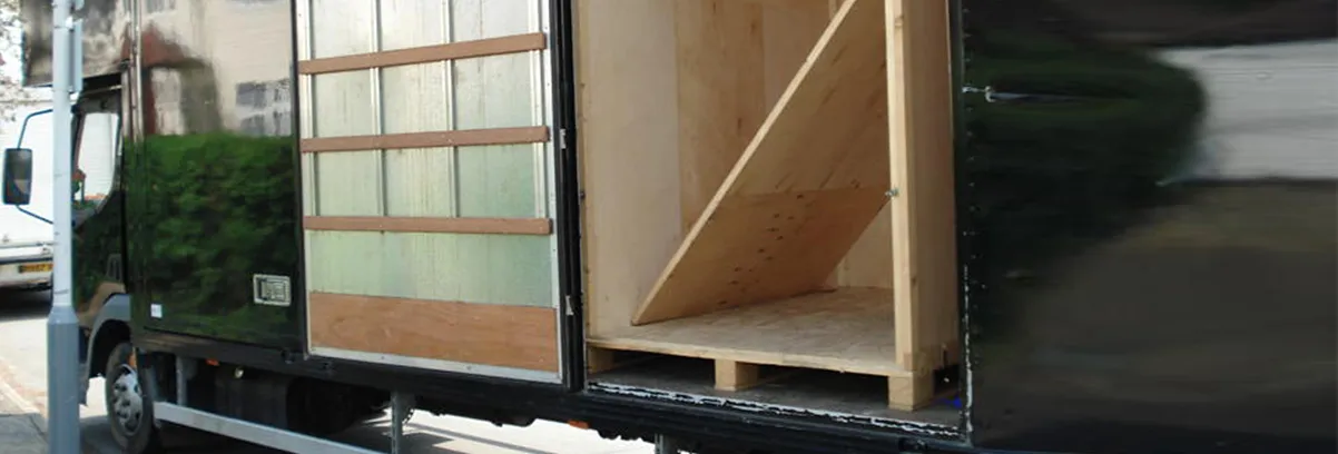 Careful Kelly Removals van in transit for a commercial relocation